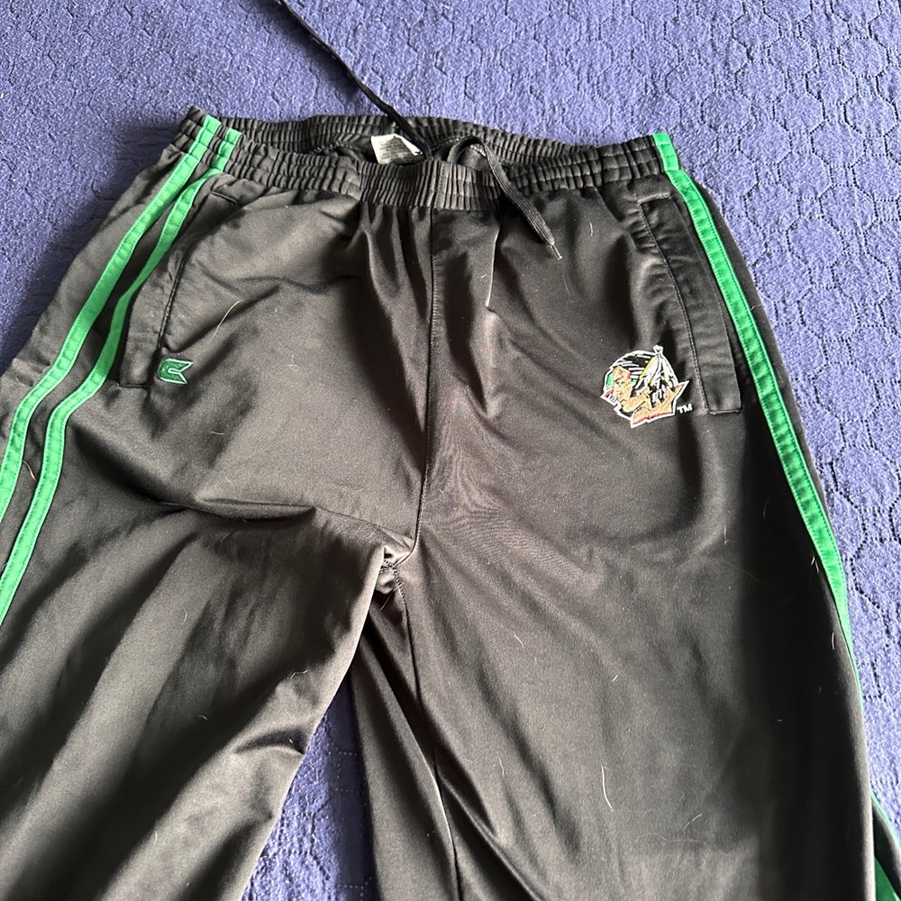 Colosseum Black and Green Joggers Athletic Comfort